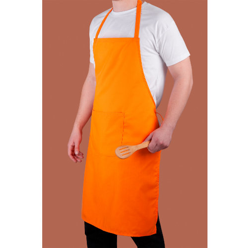 Фартук "Chef", оранжевый, оранжевый