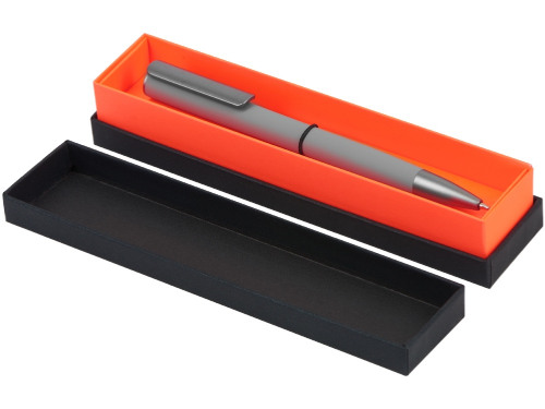 Футляр для 1 ручки Bloom, черный с оранжевым