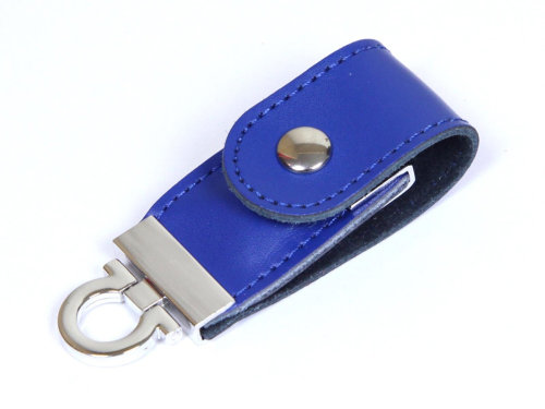 USB-флешка на 32 Гб в виде брелка, синий
