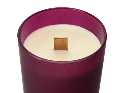 Свеча соевая ароматическая в стекле Niort, бордовая