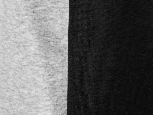 Бомбер Oxford, черный/серый меланж, унисекс