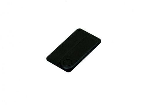 USB-флешка на 32 Гб в виде пластиковой карточки, черный