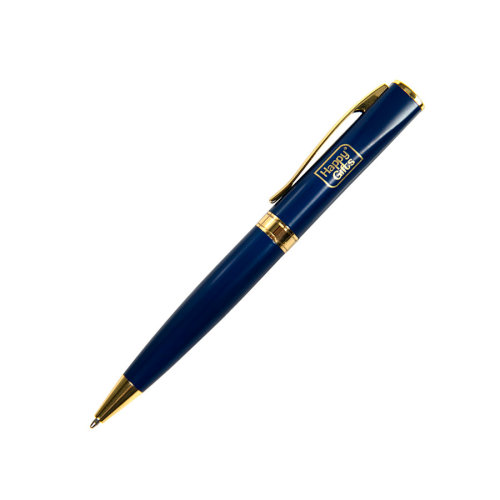 Ручка шариковая WIZARD GOLD (темно-синий)