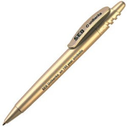 X-8 SAT, ручка шариковая, золотистый, пластик (золотистый)