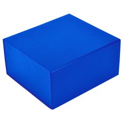 Упаковка подарочная, коробка складная  (синий)