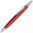 GAMMA, ручка шариковая (красный, серебристый)