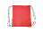 Рюкзак-мешок LARUS из мягкого материала RPET, красный