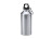 Алюминиевая бутылка ATHLETIC с карабином, 400 мл, серебристый