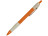 Ручка шариковая HANA из пшеничного волокна, бежевый/апельсин