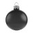 Елочный шар Gala Night в коробке, черный, 6 см