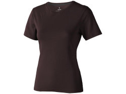 Nanaimo женская футболка с коротким рукавом, шоколадный коричневый