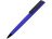 Ручка пластиковая soft-touch шариковая Taper, синий/черный