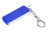 Флешка промо прямоугольной формы, выдвижной механизм, 8 Гб, синий