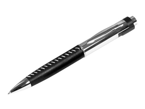 Флешка в виде ручки с мини чипом, 8 Гб, черный/серебристый