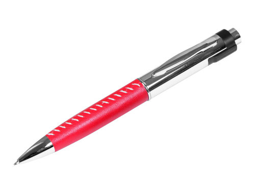 Флешка в виде ручки с мини чипом, 8 Гб, красный/серебристый