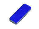 USB-флешка на 64 ГБ в стиле I-phone, прямоугольнй формы, синий