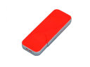 USB-флешка на 64 ГБ в стиле I-phone, прямоугольнй формы, красный