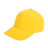 Бейсболка OPTIMA S, 5 клиньев, металлическая застежка (желтый)