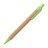 Ручка шариковая YARDEN, зеленый, натуральная пробка, пшеничная солома, ABS пластик, 13,7 см (зеленый)