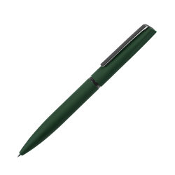 Ручка шариковая FRANCISCA, покрытие soft touch (темно-зелёный)