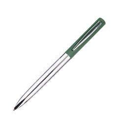 Ручка шариковая CLIPPER, покрытие soft touch (тёмно-зелёный)