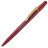 MIR, ручка шариковая с золотистым клипом, бордо, пластик/металл (бордовый, золотистый)